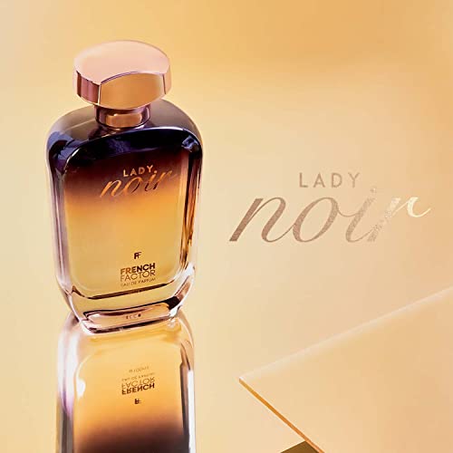 Image of Unlock Elegance with The French Factor Lady Noir 100ml Perfume for Women - Long-Lasting Sophistication and Allure