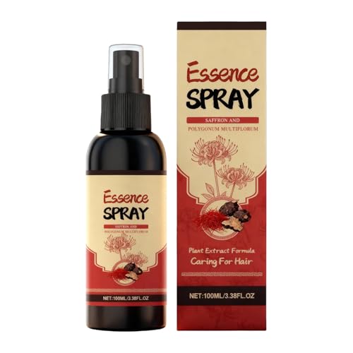 Hair Blackening Spray, With Plant-Based Nourishment, 100ml, Black Hair Spray, Nourishing Color Restorer Mist, Quick-Dry Blackener, For Women, Men, Fine, Damaged, Dry, Long, Short,