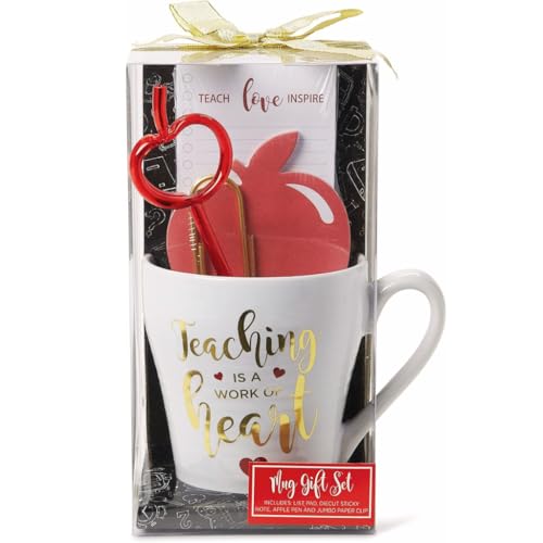 Teacher Gift Set with Mug & Desk Items