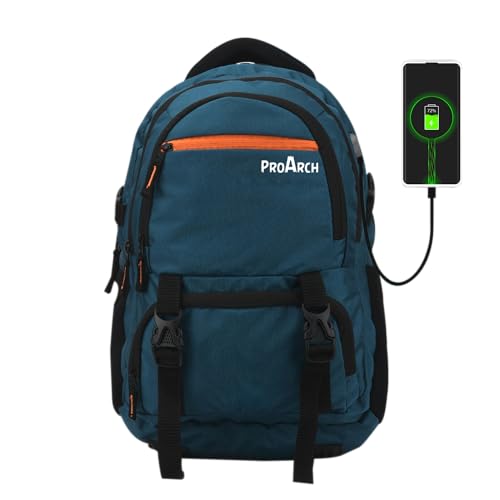 TrueArch Proarch Large 40 L Laptop Backpack Ashper Unisex With Usb Port And Rain Cover (Airport Green) (B0CVVRL9YN) Amazon Price History, Amazon Price Tracker