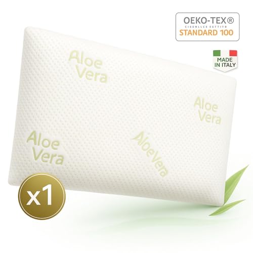 Leonardo-coppia-cuscini-Memory-Foam-70x40-altezza-11-cm-guanciale-Memory-per-letto-federa-sfoderabile-e-lavabile-prodotto-100-Made-in-Italy