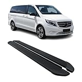 vito schweller wechseln  OMAC Schweller Trittbretter Schweller kompatibel mit Mercedes Vito 2014-25 Langer L3 Alu Schwarz