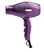 GAMMAPIU’ Asciugacapelli Professionale E-T.C. Light Viola, Phon per Capelli Leggero (430gr), Phon Professionale Compatto, solo 18,5 cm, Griglia Rivestita in Tormalina, W1800-2100