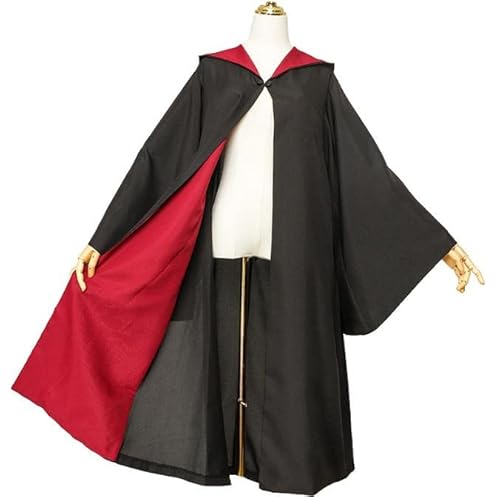 Ronronner Magier Robe,Gryffindor Uniform, Gryffindor Robe, Umhang und Krawatte, Zaubererrobe für Erwachsene, Halloween Cosplay(XL Cover