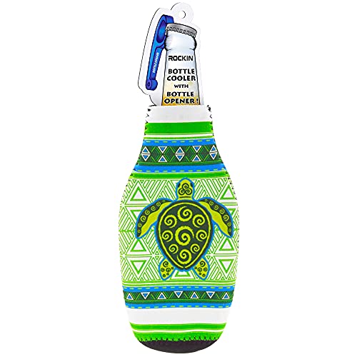 Sea Turtle Beer Bottle Sleeve Cooler, Turtle Set with Bottle