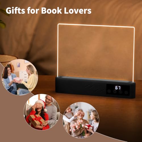 UMNWRH Rechargeable LED Book Lights w/Timer, 3 Color Modes for Bed Reading by UMNWRH - Used condition - Image 7