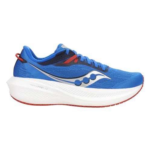 Saucony Tênis masculino Triumph 21, Cobalto/prata, 38