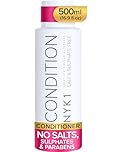NYK1 Salt & Sulphate Free Conditioner (500ml) Sulphate Free Hair Conditioner For Extensions, Colour & Keratin Treatment - Deep Conditioning, Moisture-Rich & Organic Aftercare For All Hair Types