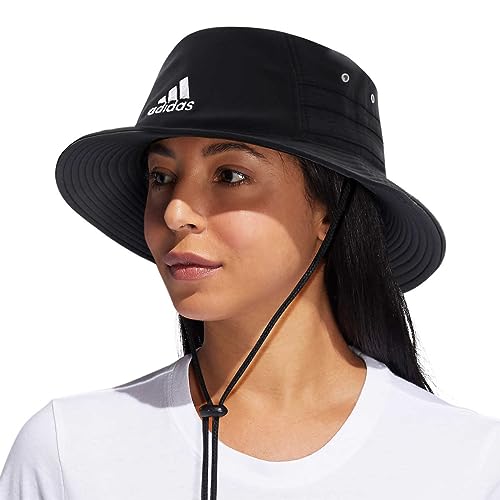 adidas Chapéu Victory Bucket (preto, tamanho único, unissex, chapéu de sol), Preto, Tamanho Único