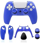 ECHZOVE PS5 Controller Accessories, PS5 Controller Cover, PS5 Controller Face Plate and PS5 Thumb...