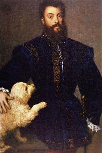 Impresión de lienzo Federico II Gonzaga por Tiziano decoración elegante para salón de 60x90