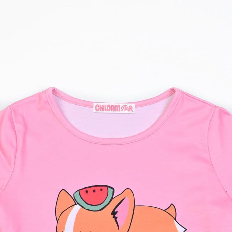 CHILDRENSTAR Matching Girls&Dolls Pajamas Summer Pjs Set Short Sleeve Sleepwear - Image 5