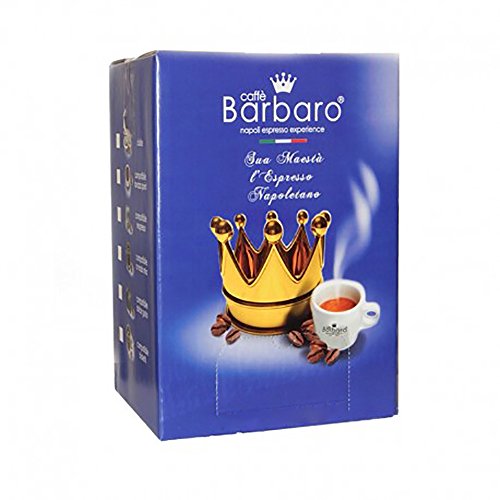 100 capsule caffe' barbaro compatibili bialetti