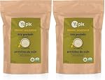 Yupik Organic Soy Protein Powder 90% Superfood, 250g, 6 Count