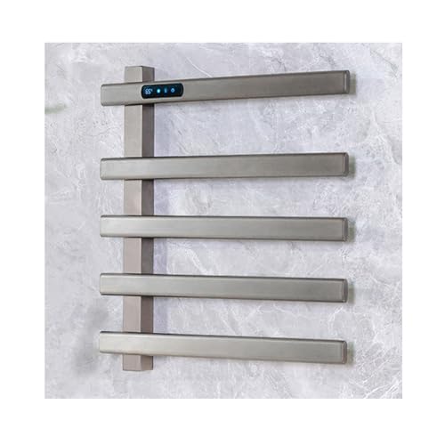 Toallero calefactable de pared de acero inoxidable premium para mantas 2