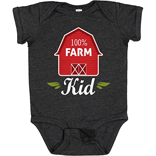 Image of inktastic 100 Percent Farm Kid Baby Bodysuit