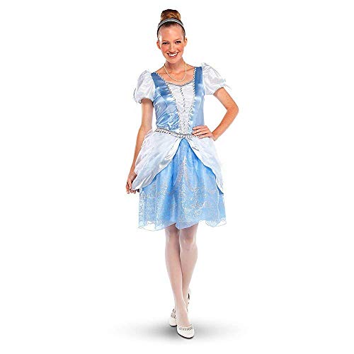 Disney Store Princess Cinderella Costume for Adult Women Size Small 4-6 Blue