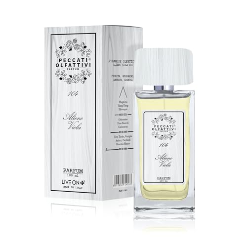 Peccati Olfattivi N.104 Profumo Donna Equivalente Alien- Dupe Profumo Femminile Persistente con 30% di Essenza Pura, Fragranza Simile All'Originale con Lunga Durata e Resistente 100 ml Parfum