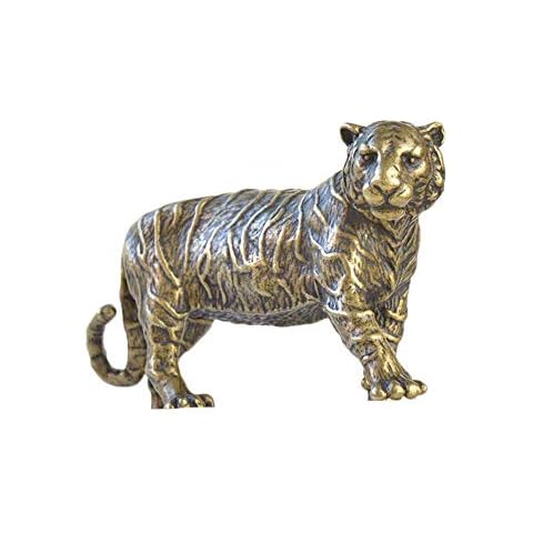 Estatua de Tigre de Bronce ZCQBCY Cover