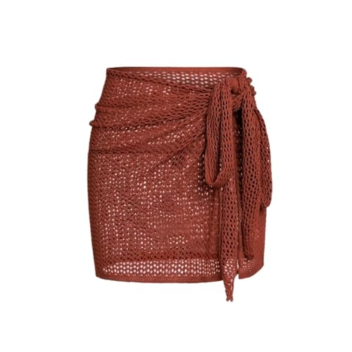 Jupe courte tricotée haut de gamme au design minimaliste et raffiné