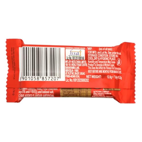 Image of Nestle Kitkat Chocolate-10 X 12.8 Grams(Pack Of 10)
