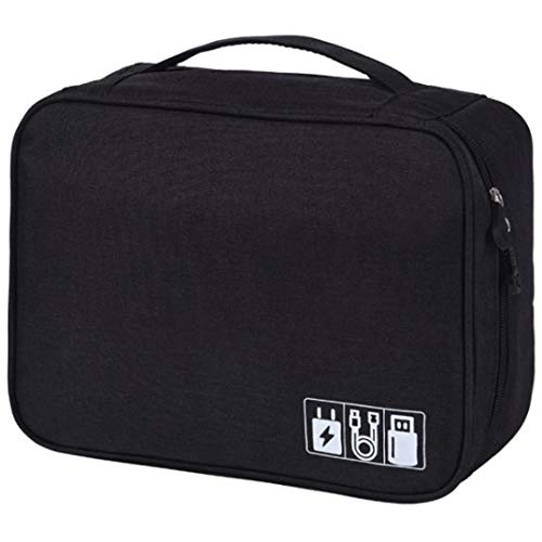 トラベルポーチ 旅行 出張 小物 整理 PC周辺 機器 ケーブル 充電器 マウス バッテリー コスメ ガジェットポーチ