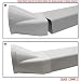 Kair DUCVKC604 - Conducto rectangular plano (plástico, longitud 1 m, 150 mm...