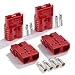 120A Battery Connector Quick Connect Battery Modular Power Connectors Quick Disconnect (Red)