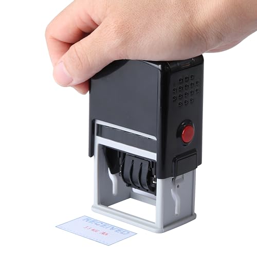 Self Ink Stamp Received + Dater Date and Received Self Ink Stamp