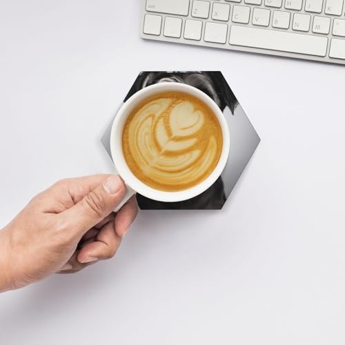 Dessous de verre pour apéritif convivial en céramique avec support design