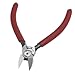 Aexit Red Rubber Pliers Coated Grip Diagonal Cutting Nipper Plier Side-Cutting Pliers Cutter 115mm