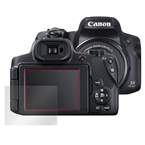 �~���r�b�N�X PowerShot SX70 HS �p PET���t�B���� �����K���X�����̍d�x ���d�x9H�f�ލ̗p ���{�� ���� �ی� �t�B���� OverLay Brilliant 9H