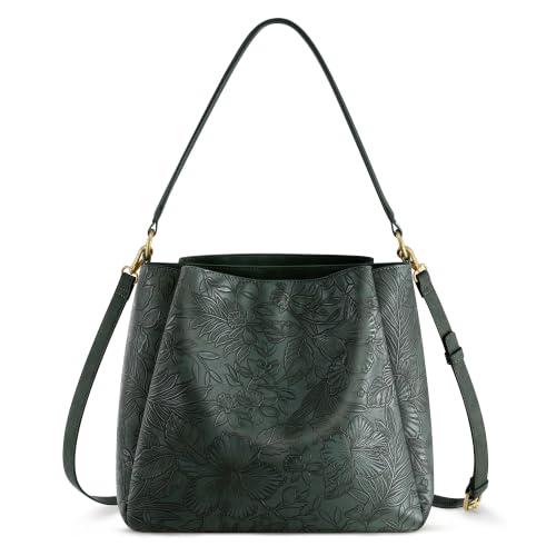 Image of LOVEVOOK Hobo Bag for Women with Three Large Compartments Waterproof Shoulder Handbags Purse for Work Shopping Travel