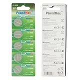 Amazon 25 x PoundMax CR2032 Lithium Battery, Package of 5 (5 Packs 25 Batteries) #ad