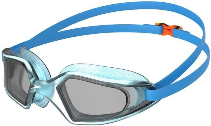 Ochelari de înot pentru copii Speedo Hydropulse Junior - Pool Blue/Chilliblue/Lghtsmoke, anti-aburire, etanși, unisex