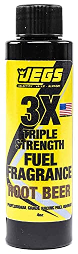 JEGS Top Lube Fuel Additive With Root Beer Fragrance | 4 Ounce Bottle | Treats Up To 55 Gallons Of Fuel