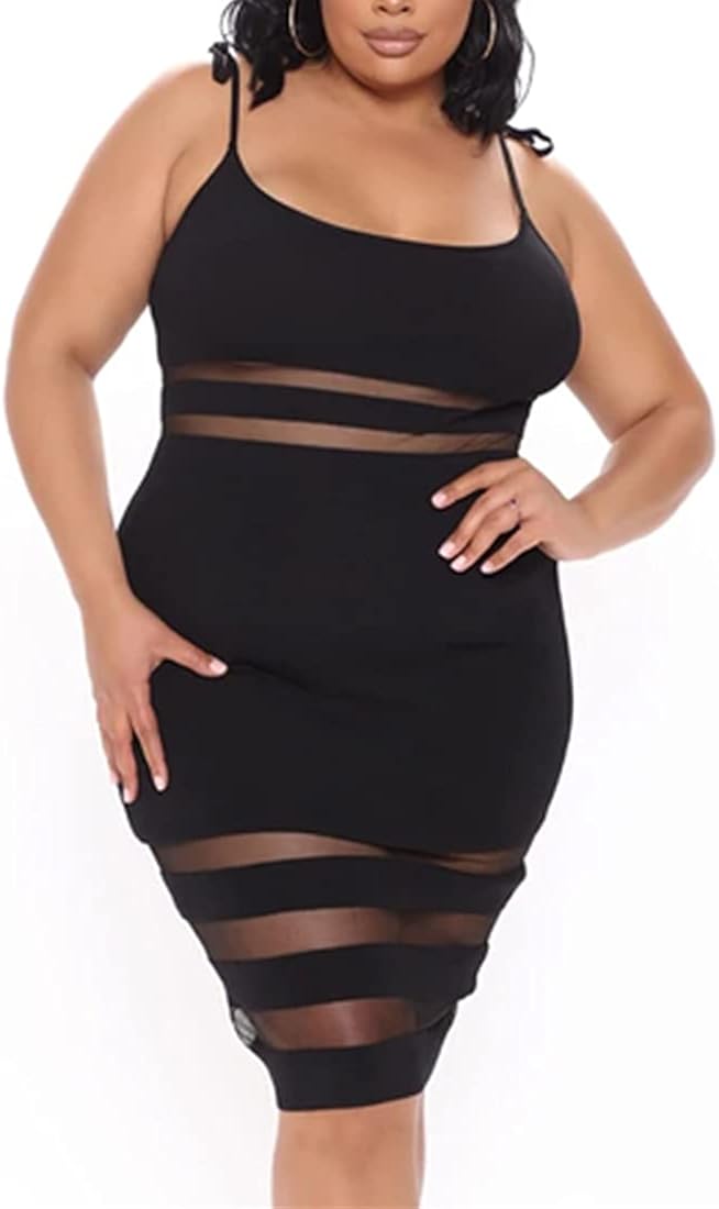 plus size see through clothes