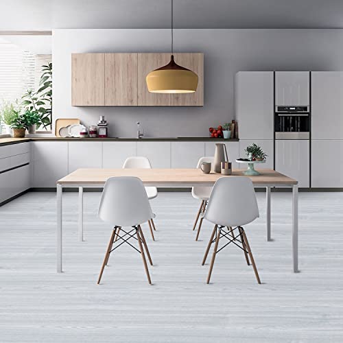 Vinyl Flooring Roll 24X118〞(19.4 Sq.ft), Self-Adhesive Peel And Stick, Wood Grain Look, For Bathroom, Kitchen, Bedroom, Rv #TOP4