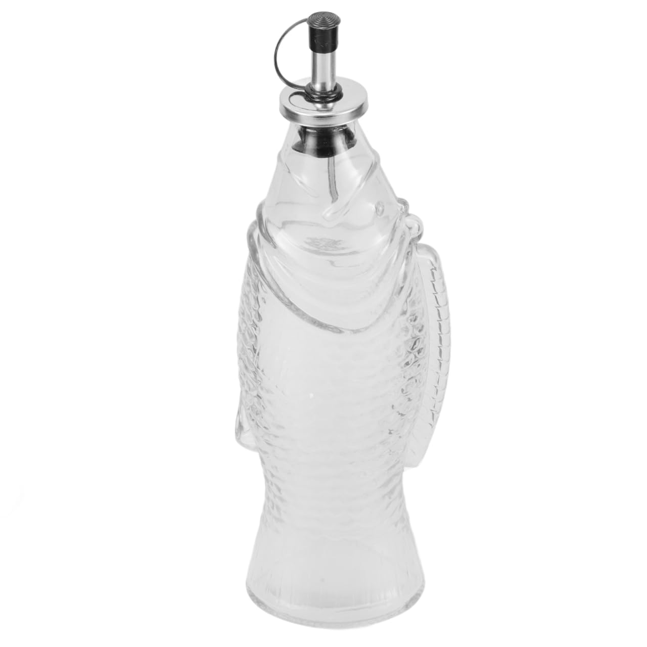 Récipient décoratif pour sauce Luxshiny en verre poisson de grande capacité