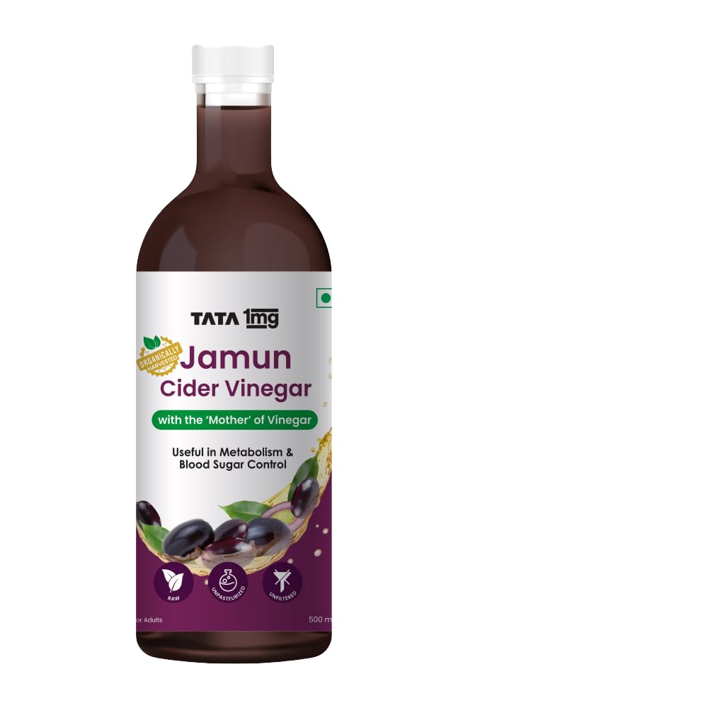 Tata 1mg Jamun Cider Vinegar Help In Blood Sugar Control, Supports Digestion & Metabolism (Pack of 1) (B0CF53FJ6Z) Amazon Price History, Amazon Price Tracker