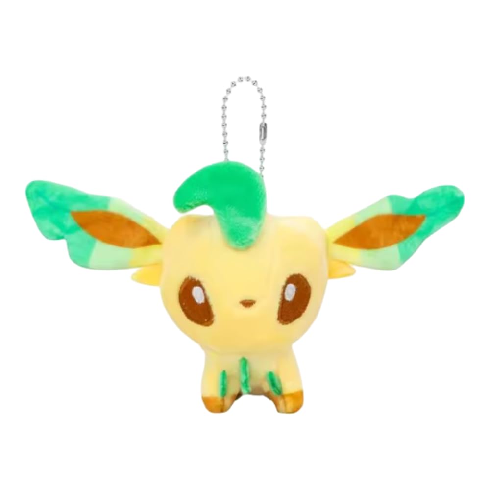Pokemon | Plush Keyring/Bag Charm Figure | 15+ Years | Leafeon