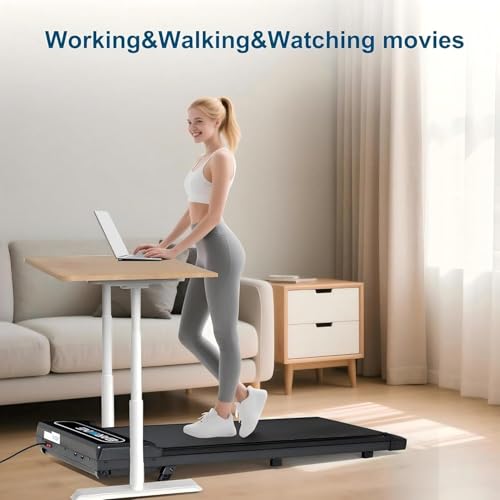 Image of BARWING Foldable Incline Walking Pad 3.0 /3.5 HP Treadmills for Home, 7.5 /8.5 MPH Under Desk Treadmill with Handles, Foldable Treadmill with Quiet Brushless, 330 LBS Weight Capacity