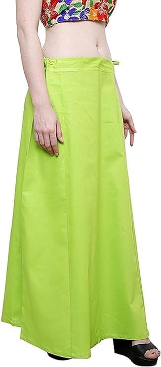 Image of CITIX Pure Cotton Petticoat for Woman Saree | Adujastable Drawstring Waist