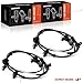 A-Premium 2PC Set Front ABS Wheel Speed Sensor Fits for Ford Explorer Sport Ranger & Mazda B3000 B4000 & Mercury Mountaineer, 1995-2009 [AWD] - Front Driver & Passenger Side