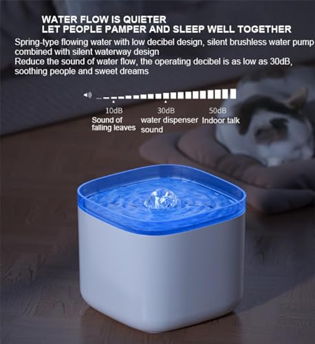Fuente de Agua para Mascotas 3L Automática Silenciosa miniatura 5