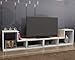 DECOROTIKA Cubicco TV Stand and Media Console with Multi Use Option (White) and White günstig Kaufen-DECOROTIKA Cubicco TV Stand and Media Console with Multi Use Option (White)