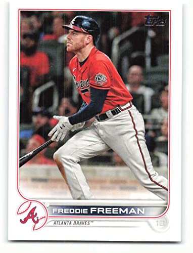 2022 TOPPS 236 FREDDIE FREEMAN BRAVES BASEBALL MLB