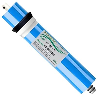 HOOOWOOO 75 GPD RO Membrane, Reverse Osmosis Membrane Element 11.75" x 1.75" Water Filter Replacement for Undersink Home Drinking RO Water Filtration System