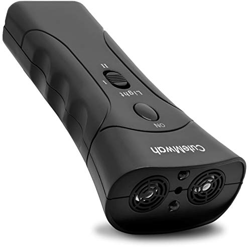 CUTEMWAH Barx Buddy Ultrasonic Dog Bark Deterrent - Dog Trainer, Barking Control Tool & Anti Barking Device with 2 Ultrasonic Modes, Pet Training Device, Stop Barking & Repellent for Indoor Outdoor