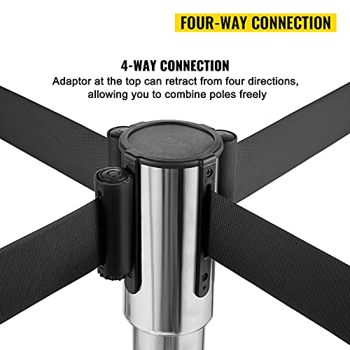 VEVOR Personal Guide System 2 Stands 1 Adapter, 90 cm Total Height